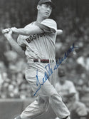 Ted Williams Autographed 11x14 Framed Baseball Photo (JSA)