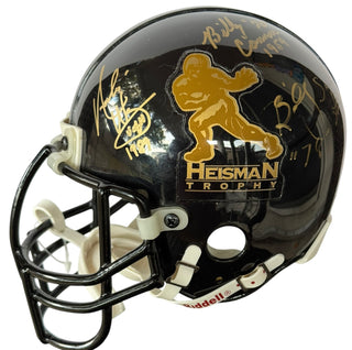Heisman Trophy Winners Multi Signed Mini Helmet