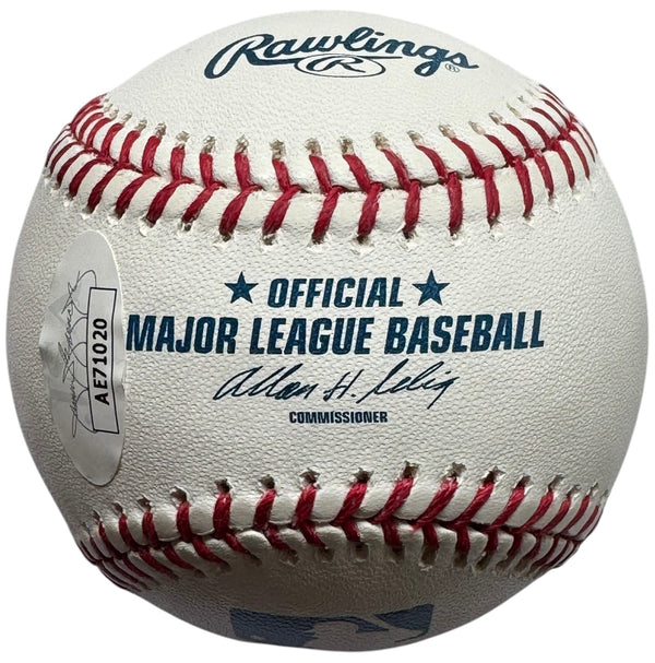 Sid Bream Autographed Official Major League Baseball (JSA)