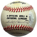 Robin Roberts Autographed Official National League Baseball (JSA)