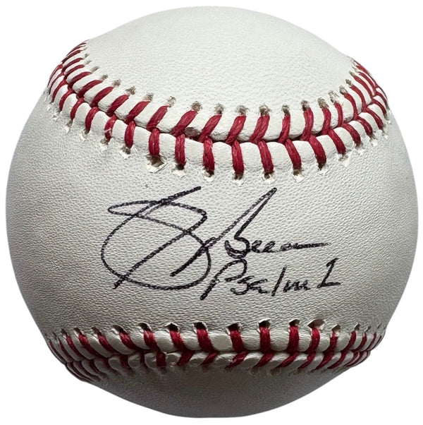 Sid Bream Autographed Official Major League Baseball (JSA)