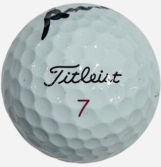 Annika Sorenstam Autographed Titleist 7 Golf Ball (JSA)