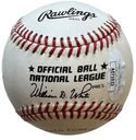 Mark Grace Autographed Official National League Baseball (JSA)