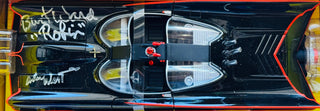 Adam West & Burt Ward Autographed Batman&Robin 1:18 Scale Hot Wheels Batmobile (JSA)