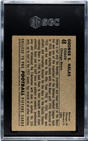 George Halas 1952 Bowman Large Card #48 SGC 2.5