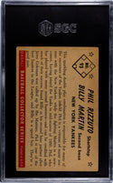 1953 Rizzuto/Martin Bowman Color #93 SGC 4