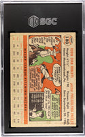 Robin Roberts 1956 Topps Gray Back #180 SGC 5