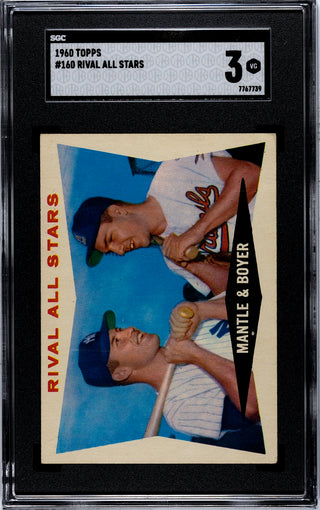 Rival All-Stars 1960 Topps #160 SGC 3