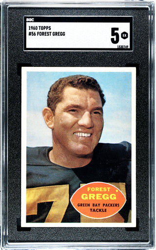 Forest Gregg 1960 Topps #56 SGC 5