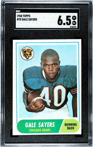 Gale Sayers 1968 Topps #75 SGC 6.5