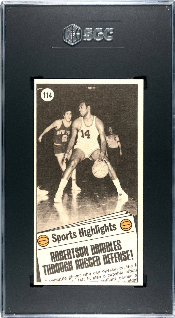 Oscar Robertson 1970-71 Topps All-Star Card #114 (SGC NM 7)