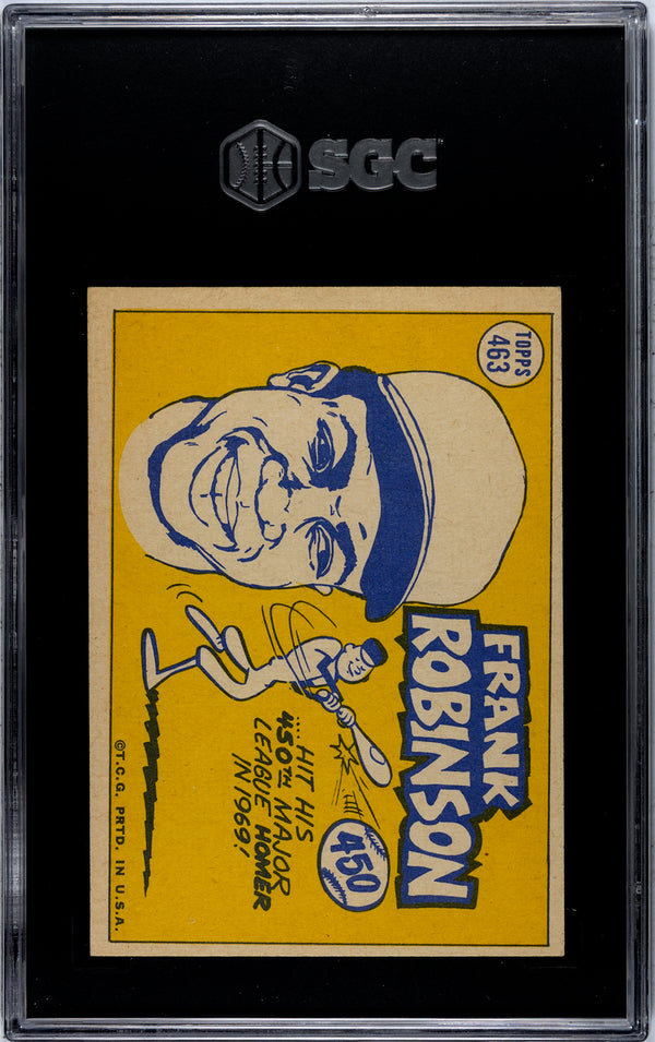 Frank Robinson 1970 Topps All-Star #463 SGC 4.5