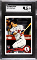 Mike Trout 2011 Topps Update #US175 SGC 9.5