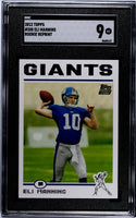 Eli Manning 2012 Topps Rookie Reprint #350 SGC 9