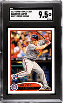 Bryce Harper 2012 Topps Complete Set #661 SGC 9.5