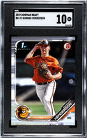 Gunnar Henderson 2019 1st Bowman Draft Rookie Card #BD22 SGC 10