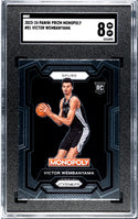 Victor Wembanyama 2023-24 Panini Prizm Monopoly Rookie #81 SGC 8