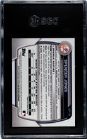 Spencer Jones 2023 1st Bowman Chrome Prospect Rookie Card #BCP139 SGC 10