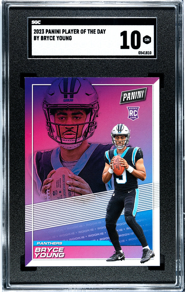 Bryce Young 2023 Panini Player of the Day #BY SGC 10