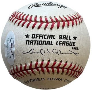 Bob Gibson Autographed Official National League Baseball (JSA)
