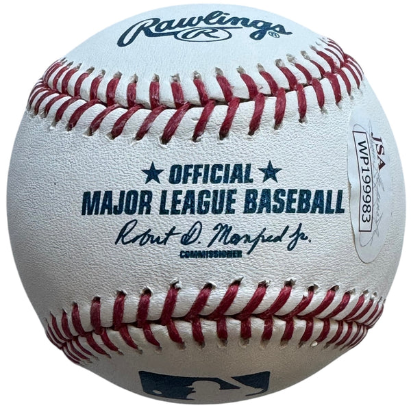 Rod Carew Autographed Official Major League Baseball (JSA)