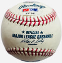 Jair Jurrgens Autographed Official Major League Baseball (PSA)