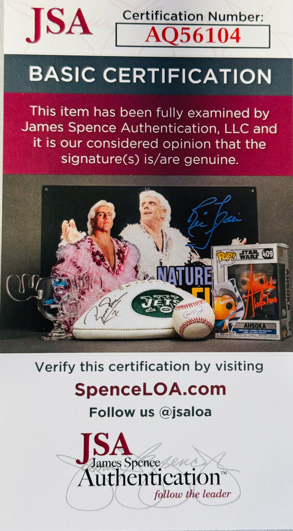 Drew Pearson Autographed Official NFL Football (JSA)