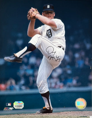 Denny McLain Autographed 8x10 Baseball Photo (Fanatics)