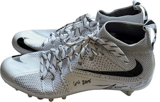 Jarvis Landry Autographed 2015 Nike Game Used Spikes