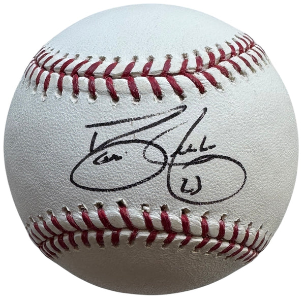 David Justice Autographed Official Major League Baseball