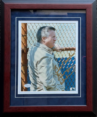 George Steinbrenner Autographed 8x10 Framed Photo (JSA)