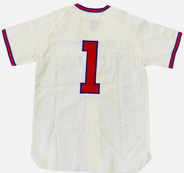 Richie Ashburn Autographed Phillies Mitchell & Ness Jersey