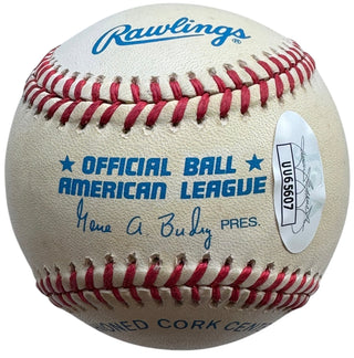 Bobby Shantz Autographed Official American League Baseball (JSA)