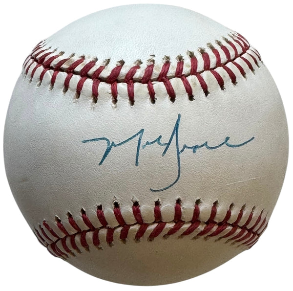 Mark Grace Autographed Official National League Baseball (JSA)