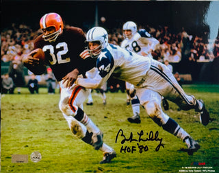 Bob Lilly Autographed 8x10 Football Photo