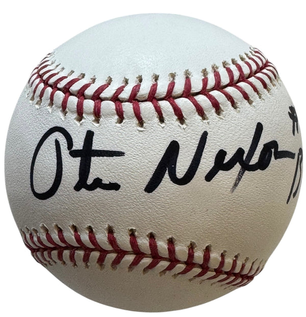 Otis Nixon Autographed Official Major League Baseball (JSA)