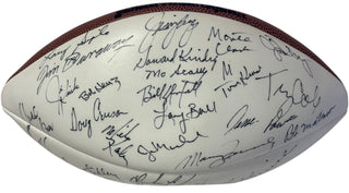1972 Super Bowl VII Champion Miami Dolphins Autographed Wilson Football (JSA)