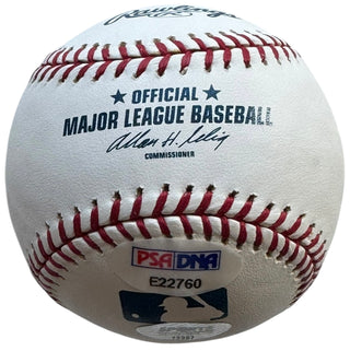 Willie Mays Autographed Official Major League Baseball (Say Hey/PSA)