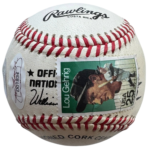 Joe Morgan Autographed Official National League Baseball (JSA)