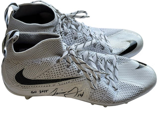 Jarvis Landry Autographed 2015 Nike Game Used Spikes