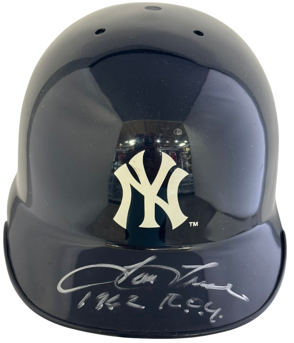 Tom Tresh Autographed New York Yankees Mini Helmet