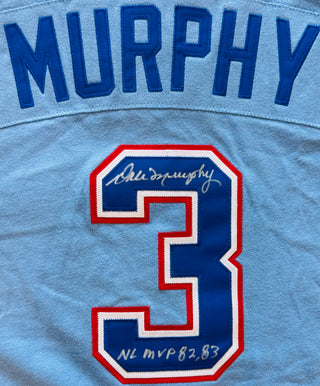 Dale Murphy Autographed Braves Nike Cooperstown Collection Authentic Jersey