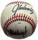 John Smoltz Steve Avery & Phil Nierko Autographed Official League Baseball (JSA)