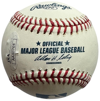 Alex Rodriguez Autographed Official Major League Baseball (JSA)