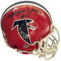 Harmon Wages & Tommy Nobis Autographed Atlanta Falcons Mini Helmet (JSA)