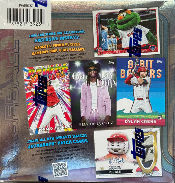 2025 Topps Series 1 Baseball Celebration Mega Box