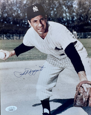 Phil Rizzuto Autographed 8x10 Baseball Photo (JSA)