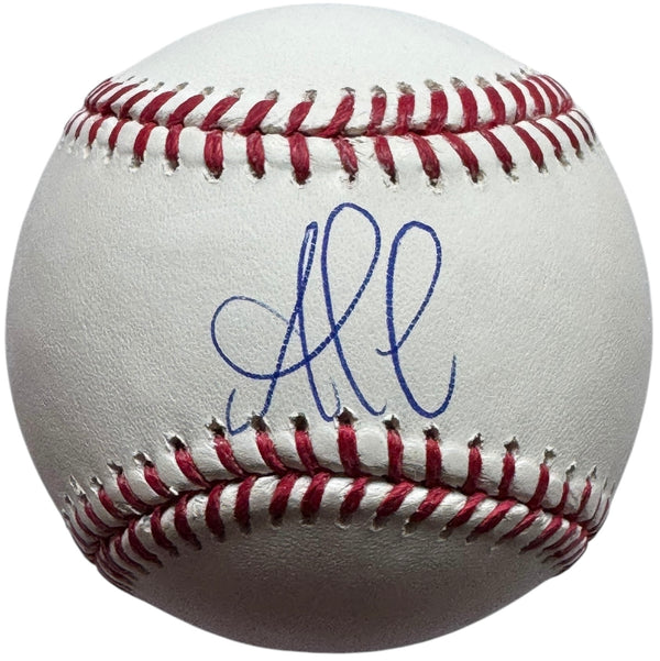 Ozzie Albies Autographed Official Major League Baseball (JSA)