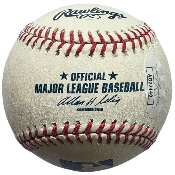 Marquis Grissom Autographed Official Major League Baseball (JSA)