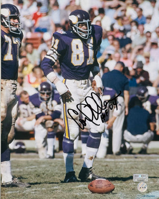 Carl Eller Autographed 8x10 Football Photo